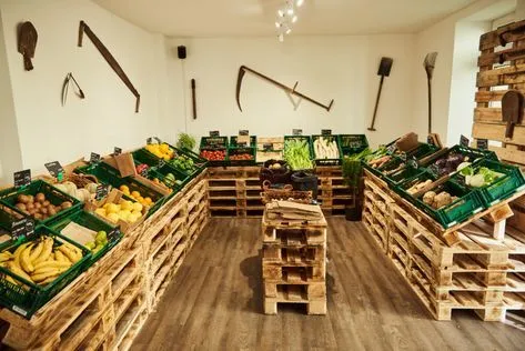 Thi Công Shop Hoa Quả Nhập Khẩu 5 Mẫu Đẹp 8 Thi công shop hoa quả nhập khẩu đẹp và uy tín