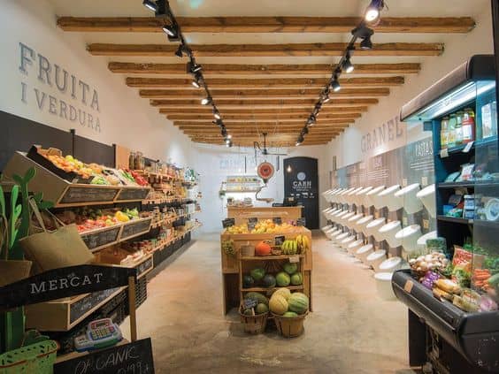 Thi Công Shop Hoa Quả Nhập Khẩu 5 Mẫu Đẹp 9 Những mẫu thi công shop hoa quả nhập khẩu đẹp