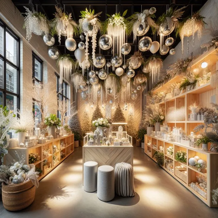 Thi công shop hoa tươi 8 ý tưởng độc đáo 4 Mẫu thi công shop hoa tươi đẹp cho không gian bán hàng