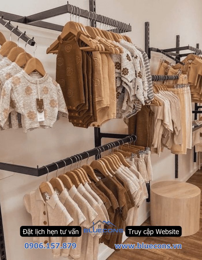 Thi công shop mẹ và bé sơ sinh đơn giản nhỏ đẹp 2 Thi công shop mẹ và bé sơ sinh đơn giản nhỏ đẹp
