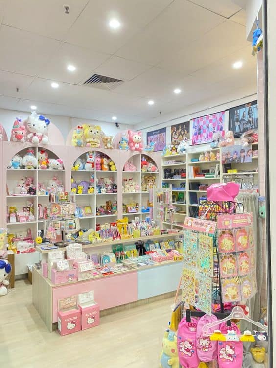 Những mẫu thi công shop quà tặng đẹp hiện nay