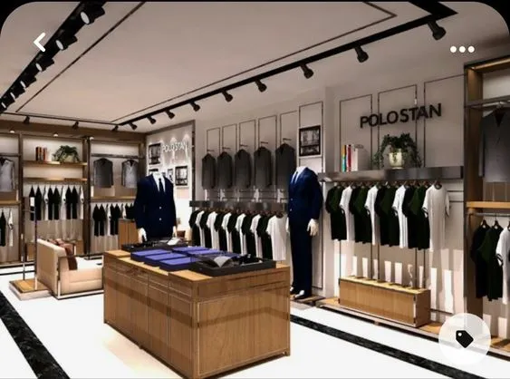 Thi công shop quần áo nam 7 mẫu thiết kế chất lượng 5 Những mẫu thi công shop quần áo nam độc đáo