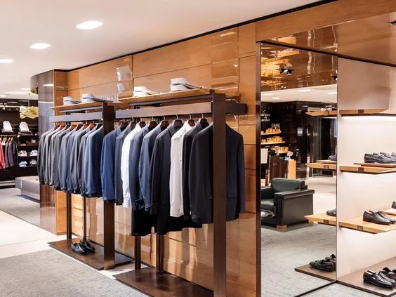 Thi công shop quần áo nam 7 mẫu thiết kế chất lượng 6 Những mẫu thi công shop quần áo nam chuyên nghiệp hiện nay