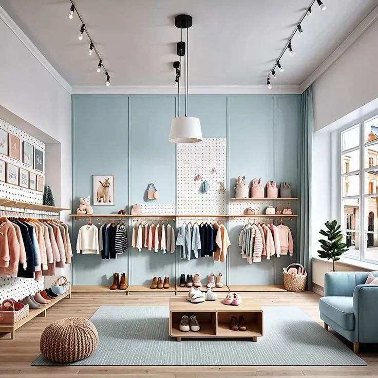 Thi Công Shop Quần Áo Trẻ Em 10 Ý Tưởng Trang Trí Độc Đáo 5 Thi công shop quần áo trẻ em trọn gói tại TPHCM