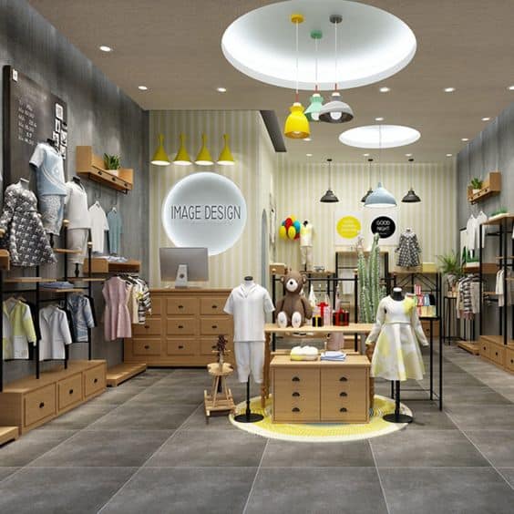 Thi công shop quần áo trẻ em đẹp hiện nay tại TPHCM
