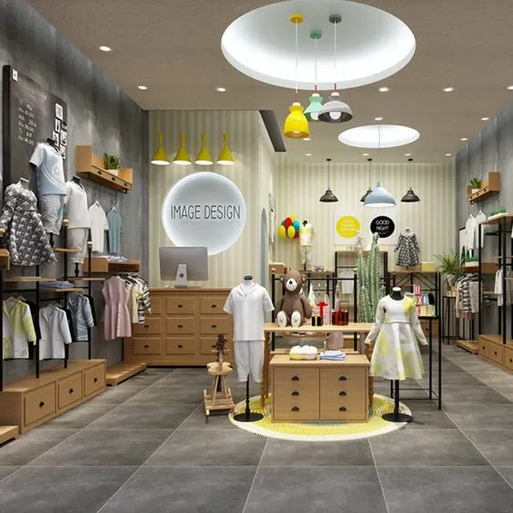 Thi công shop quần áo trẻ em 0906.157.879 giá cả hợp lý 10 Thi công shop quần áo trẻ em đẹp hiện nay tại TPHCM