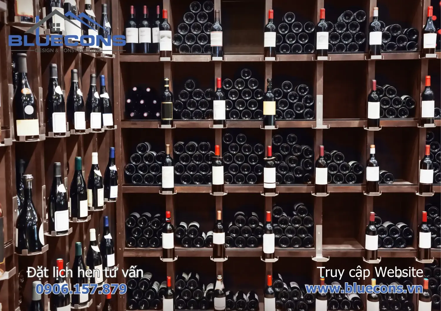 Thi công shop rượu vang theo yêu cầu 3 Thi công shop rượu vang theo yêu cầu