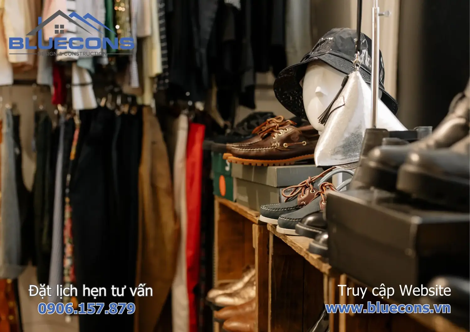 Thi công shop thời trang cao cấp xu hướng nhất năm 2024 2 Thi công shop thời trang cao cấp xu hướng nhất năm 2024