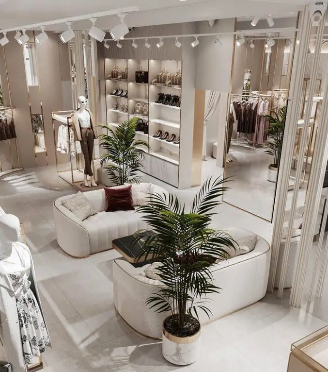 Thi Công Shop Thời Trang Công Sở Theo Yêu Cầu Của Khách Hàng 2 Thi công shop thời trang công sở sang trọng