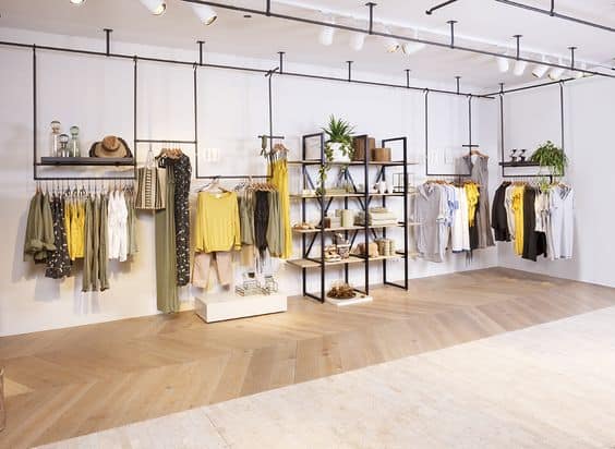 Thi công shop thời trang công sở đẹp và sang trọng đẳng cấp