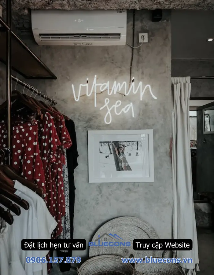 Thi công shop thời trang đẹp, quần áo nam nữ đơn giản TPHCM 4 Thi công shop thời trang đẹp, quần áo nam nữ đơn giản TPHCM