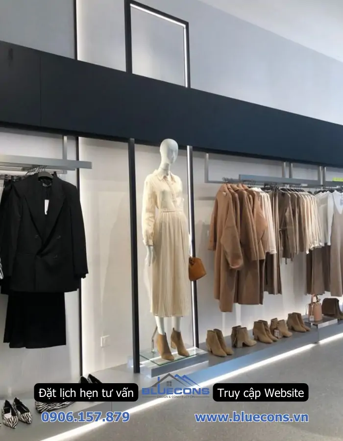 Thi công shop thời trang nữ TPHCM trọn gói, giá rẻ 4 Thi công shop thời trang nữ TPHCM trọn gói, giá rẻ