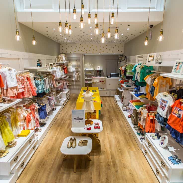 Thi công shop thời trang trẻ em tại TPHCM