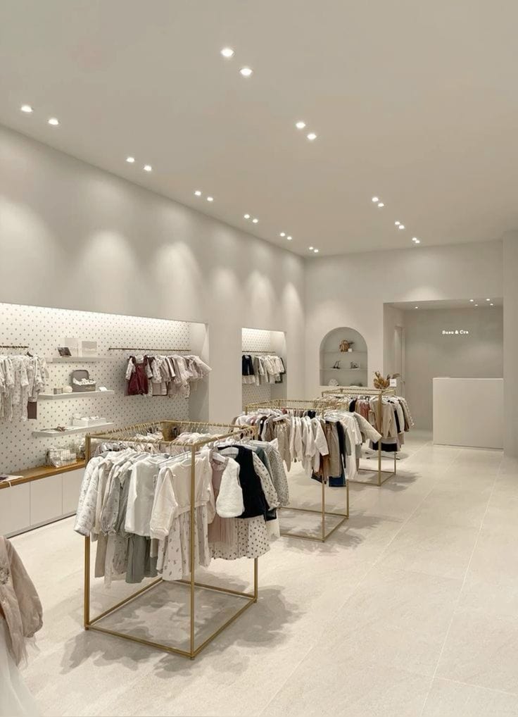 Thi công shop thời trang trẻ em đẹp