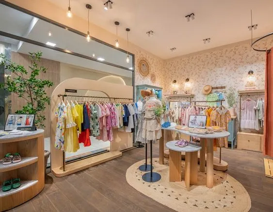 Thi Công Shop Thời Trang Trẻ Em Tối Ưu Hóa Không Gian Trưng Bày 6 Thi công shop thời trang trẻ em đẹp và hiện đại