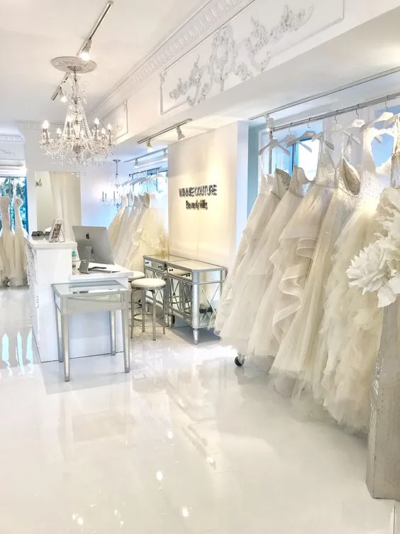 Thi Công Shop Trang Phục Cưới Mẫu Thiết Kế Đẹp Nhất Năm 4 Thi công shop trang phục cưới đẹp và sang trọng