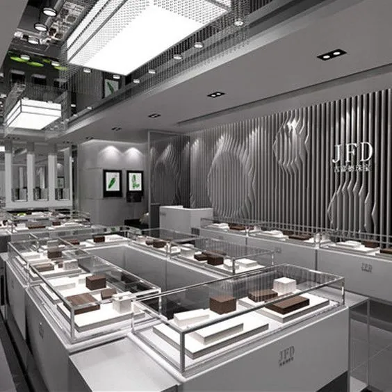 Mẫu thi công shop trang sức đẹp và giá rẻ