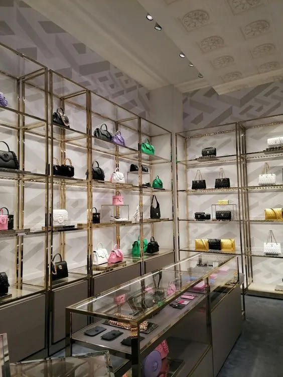Thi Công Shop Túi Xách Các Mẫu Thiết Kế Hấp Dẫn 6 Những mẫu thi công shop túi xách đẹp hiện nay