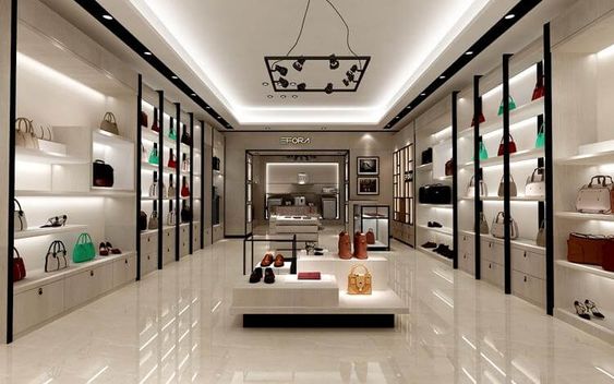 Thi Công Shop Túi Xinh Đẹp Mỗi Góc Nhìn 2 Mẫu thi công shop túi xinh đẹp hiện nay