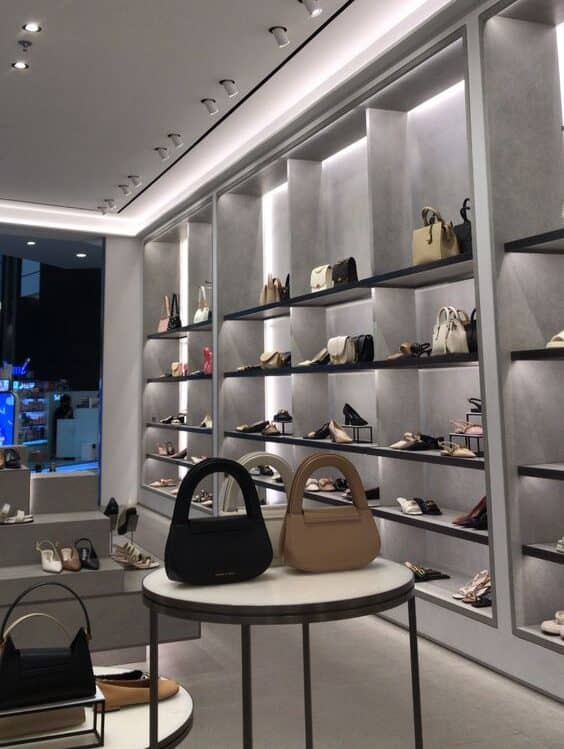 Thi Công Shop Túi Xinh Đẹp Mỗi Góc Nhìn 5 Những mẫu thi công shop túi xinh hiện nay