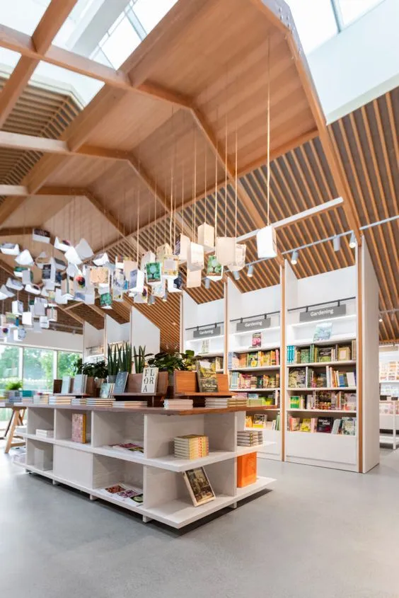 Mẫu thi công shop văn phòng phẩm đẹp hiện nay