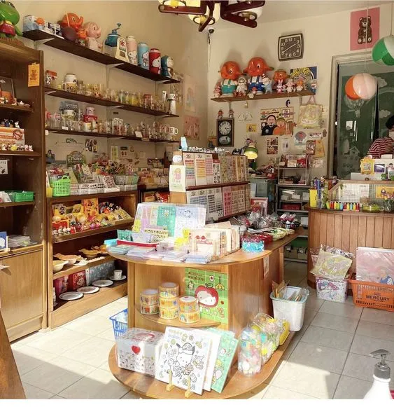 Mẫu thi công shop văn phòng phẩm đẹp hiện nay