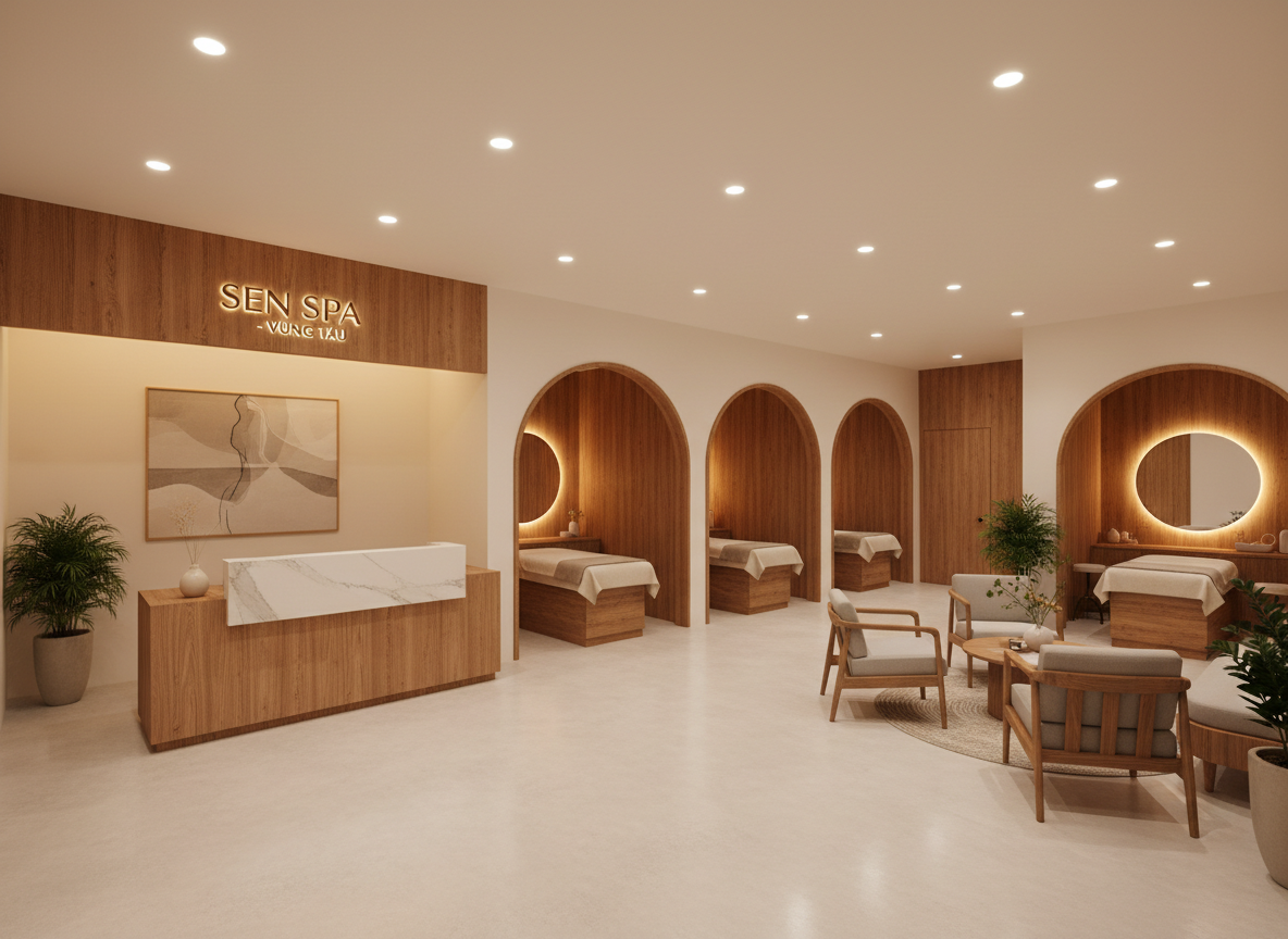 Thi Cong Spa Vung Tau 03 Thi Cong Spa Vung Tau 03