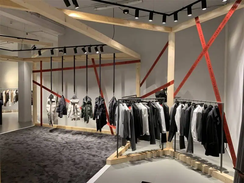 Thi công shop quần áo