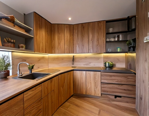 Thi Công Tủ Bếp Bền Đẹp 4 Thi Cong Tu Bep Ben Dep 4