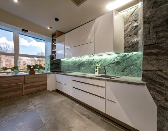 Thi Cong Tu Bep Gia Xuong 3