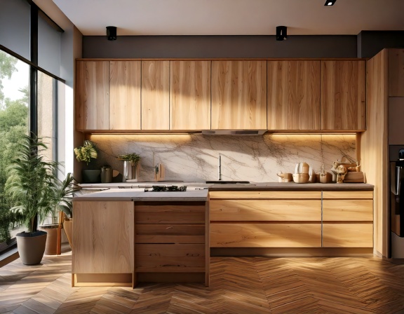 Thi Cong Tu Bep Gia Xuong 5