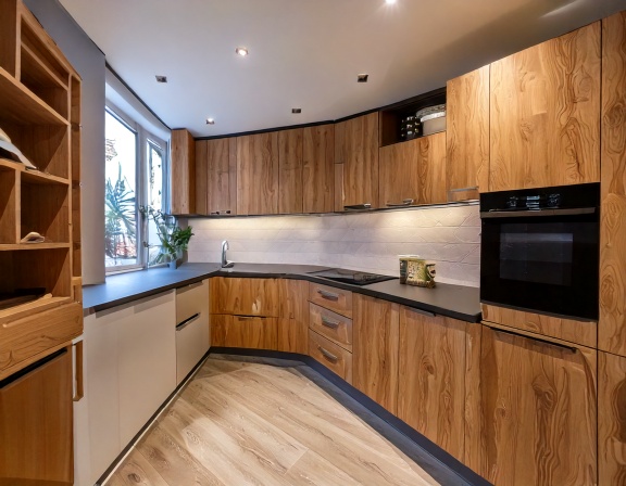 Thi Cong Tu Bep Hien Dai 1 Thi Công Tủ Bếp Hiện Đại 1