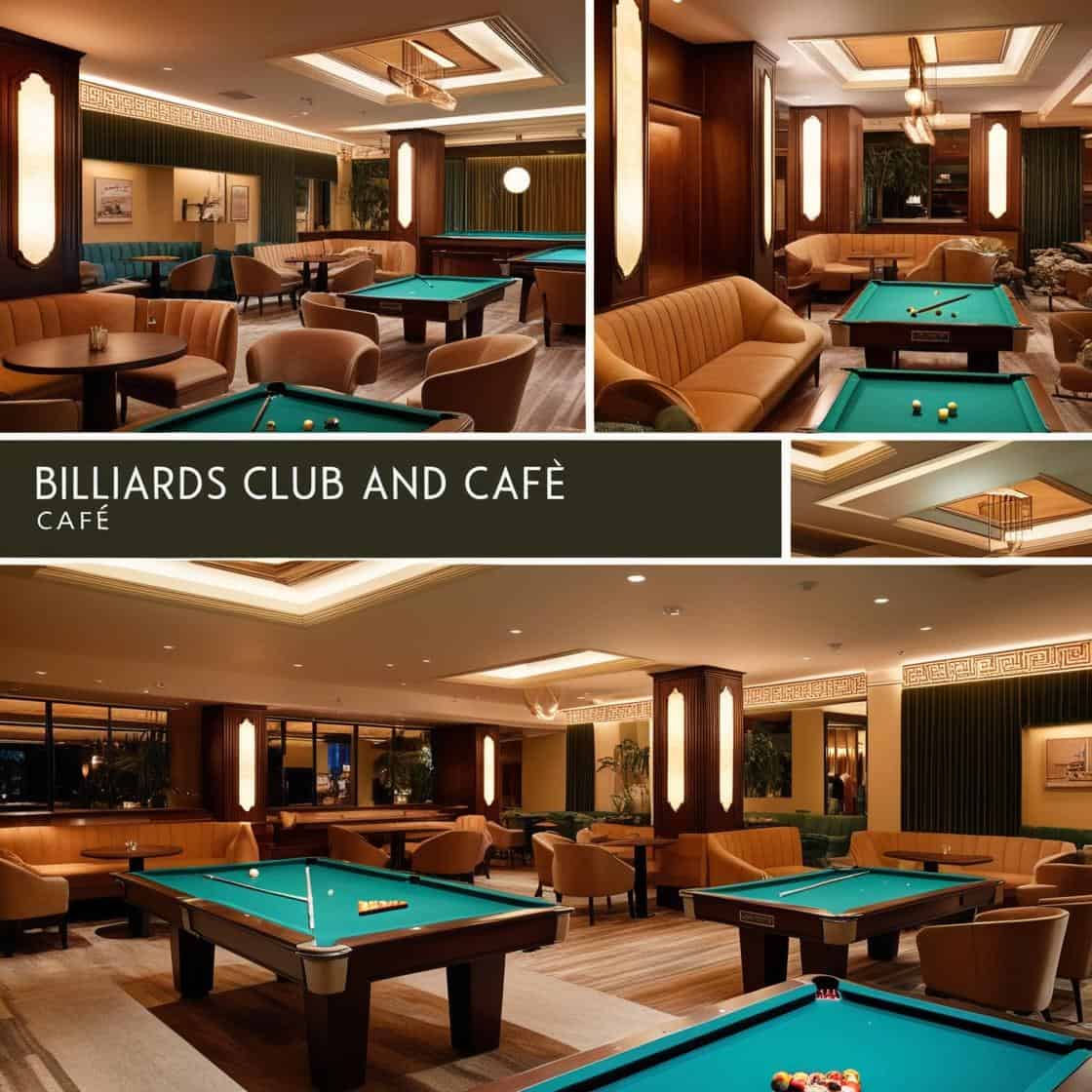 thiết kế Quán Bida Kết Hợp không gian quán Cafe (3)