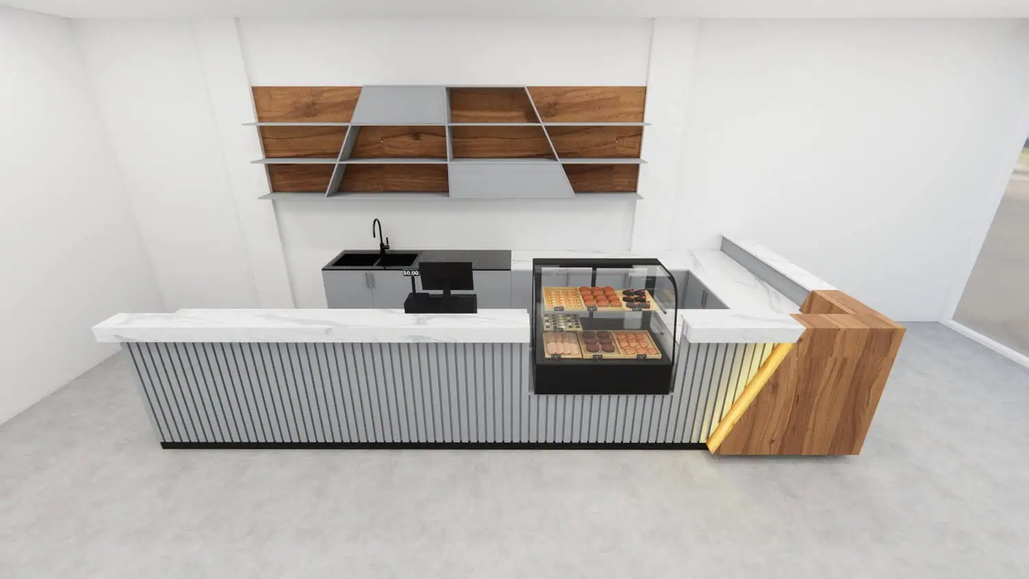 Mẫu quầy bar cafe gỗ đẹp chất lượng giá rẻ nhất 2024
