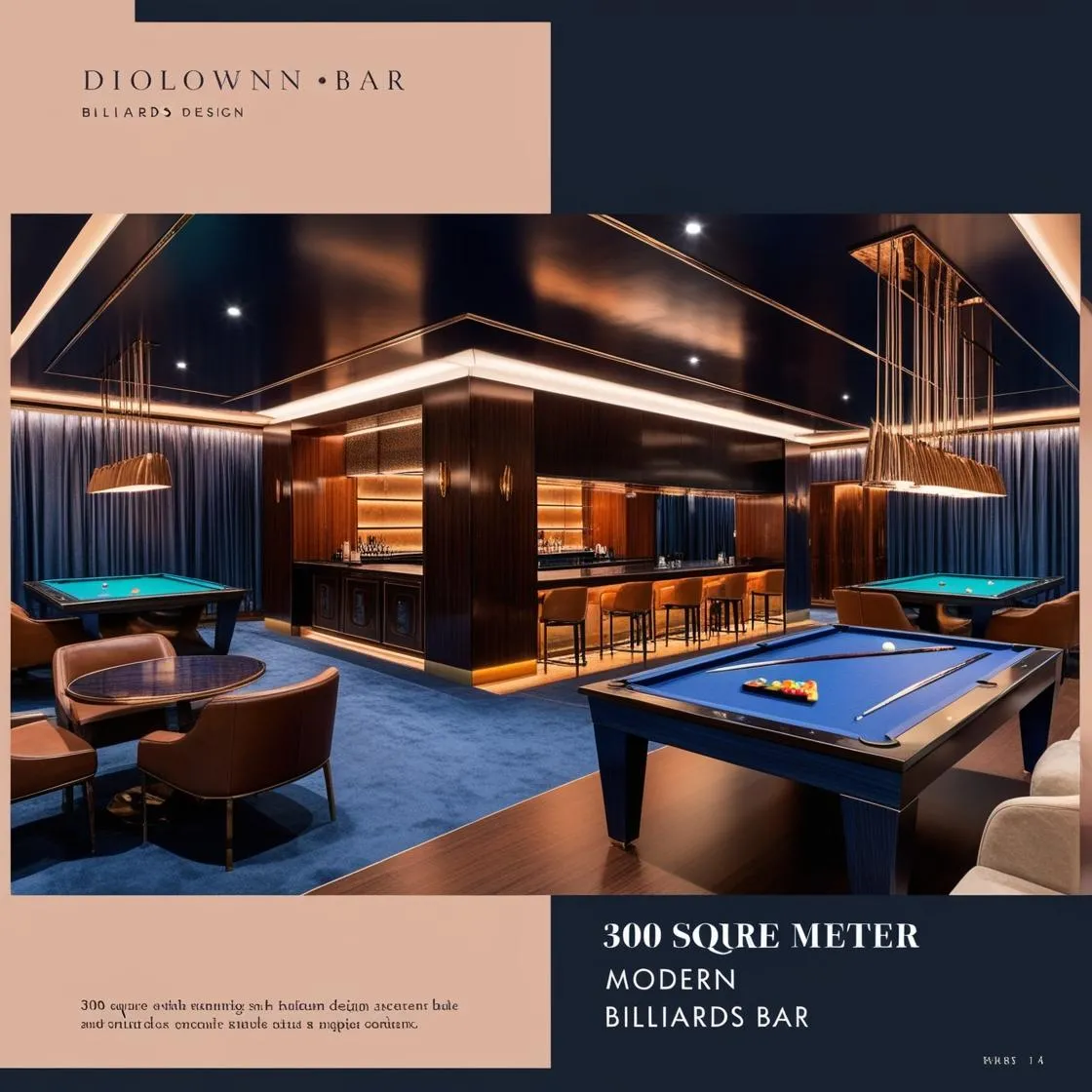 thiết kế Trang trí quán bida hiện đại 300m2 (3)