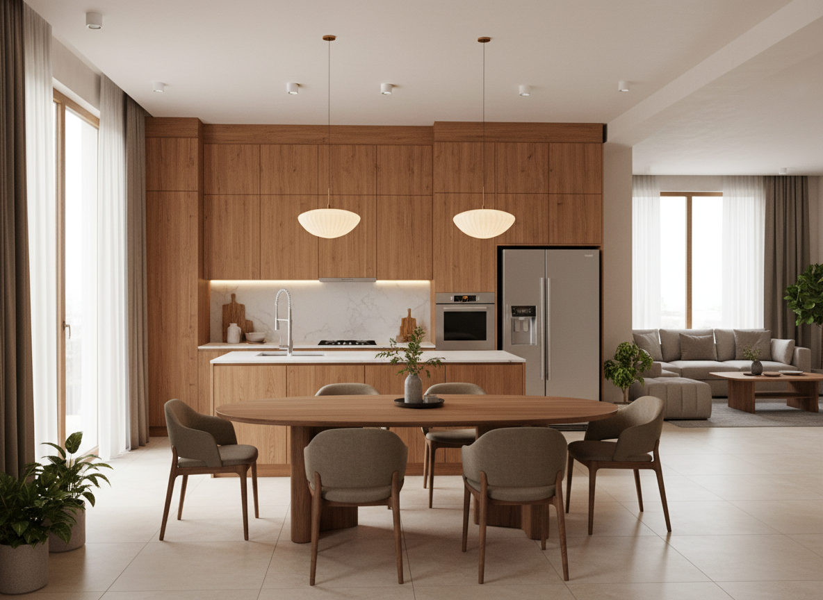 Thiet Ke Bep Va Phong An Nha Pho Chuan Phong Thuy Bep Tranh Gio Truc Dien Tam Giac