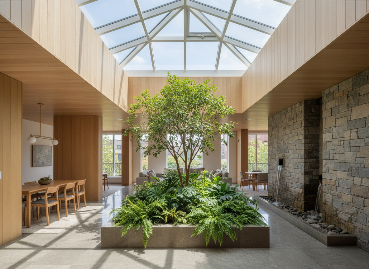 Thiet Ke Gieng Troi Nha Pho Chuan Phong Thuy Anh Sang Duong Khi Tran Vao Toan Bo Can Nha