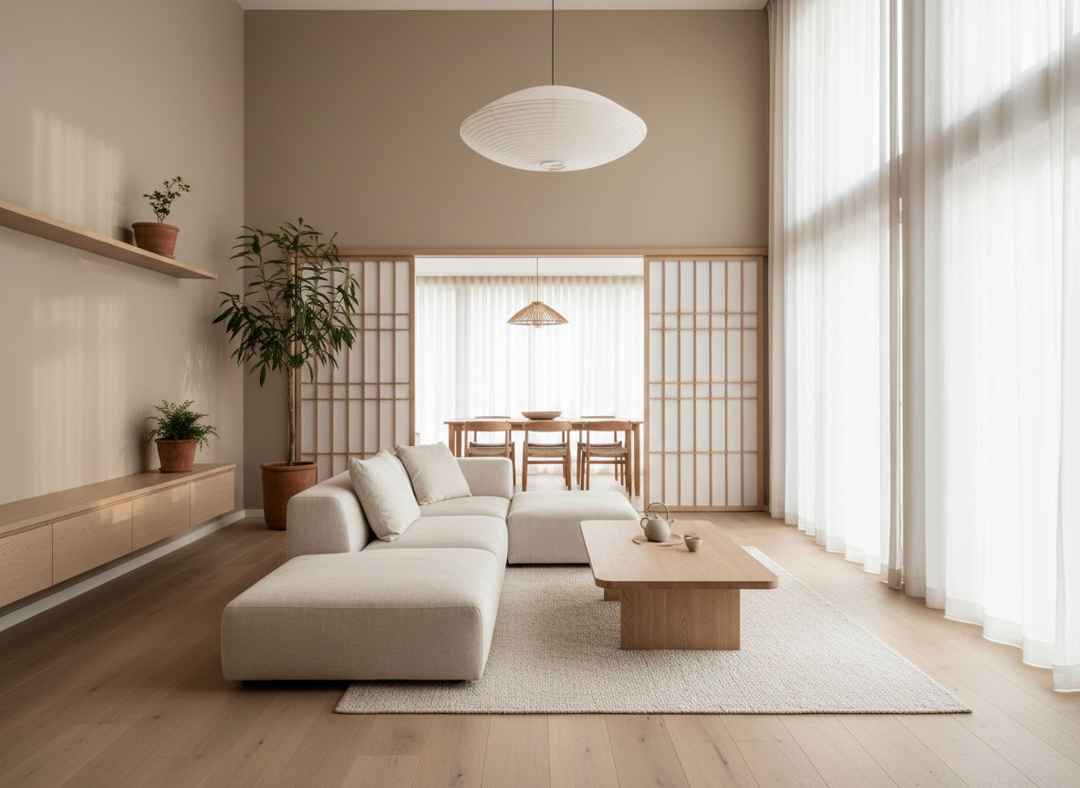 Thiet Ke Nha Pho Phong Cach Japandi Noi That Go Tu Nhien Tong Sang Bo Cuc Toi Gian Thiet Ke Nha Pho Phong Cach Japandi Noi That Go Tu Nhien Tong Sang Bo Cuc Toi Gian