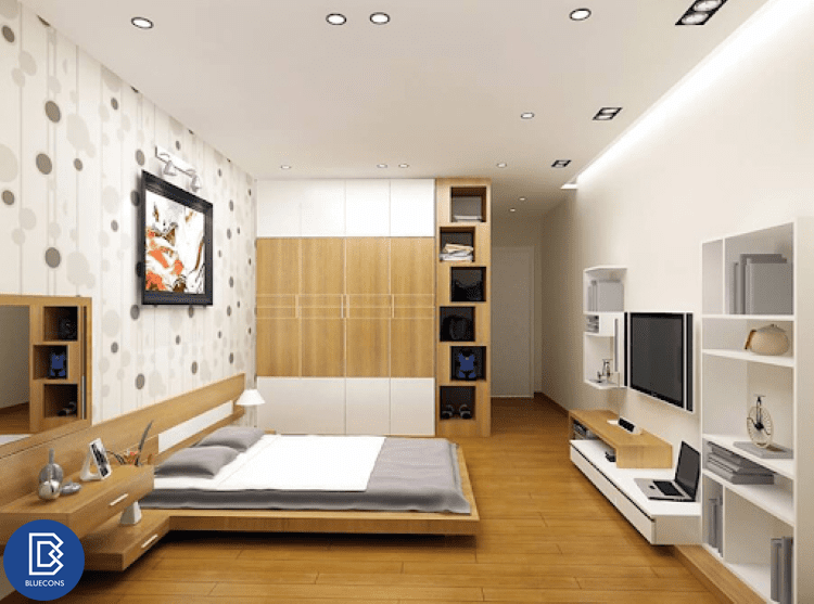 Thiết kế phòng ngủ hiện đại ấm cúng hợp xu hướng 2022