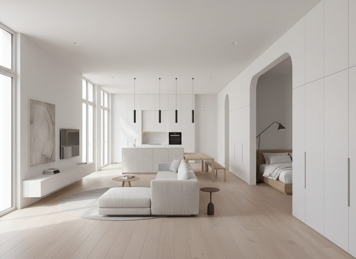 Thiet Ke Noi That Nha Pho Bang Gia Tron Goi Mo Phong Mot Khong Gian Nha Pho Dai