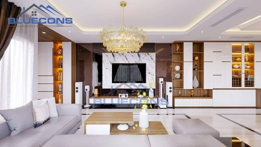 Thiết kế nội thất nhà phố hiện đại