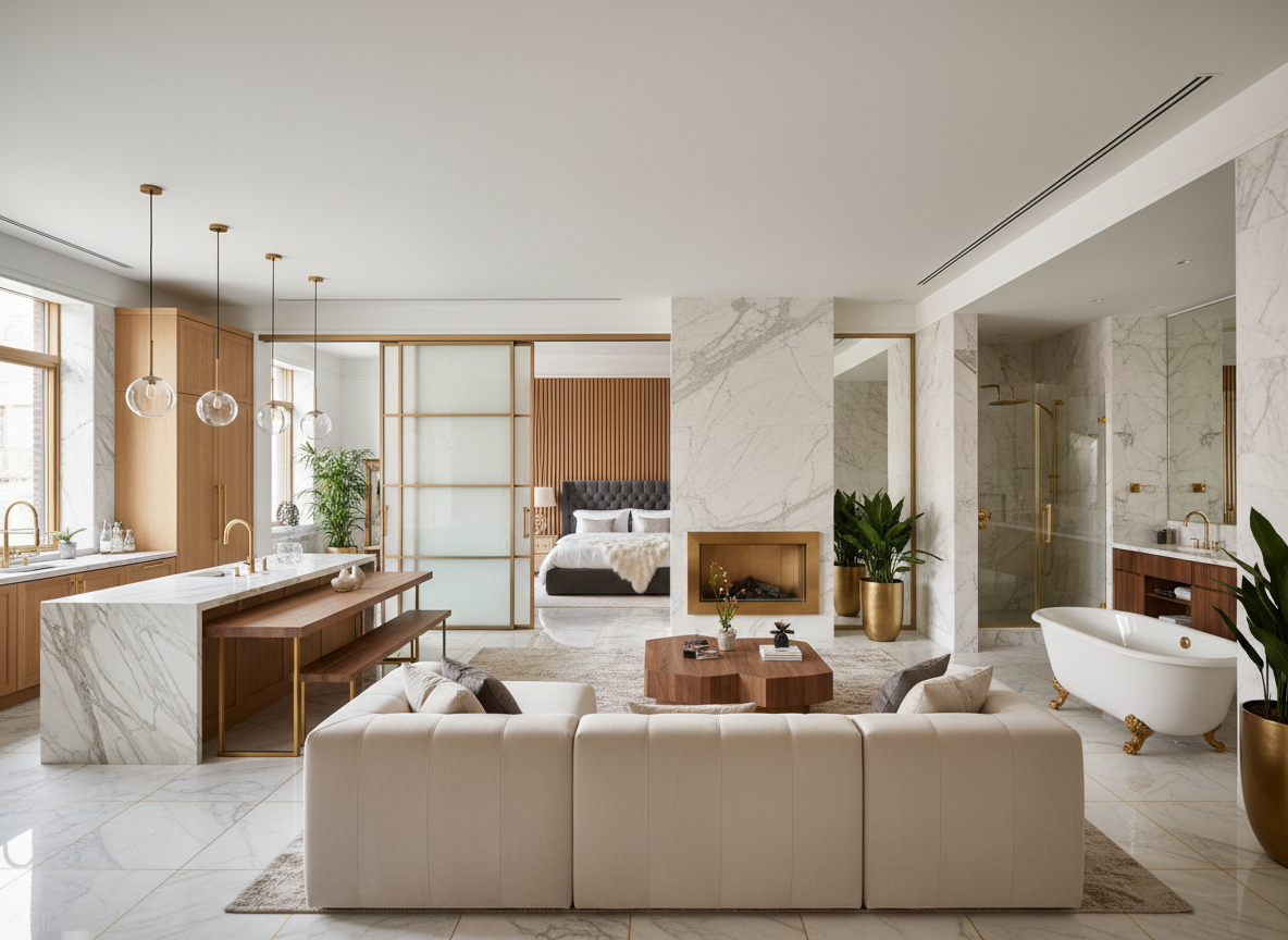 Thiet Ke Noi That Nha Pho Cao Cap Sang Trong 01