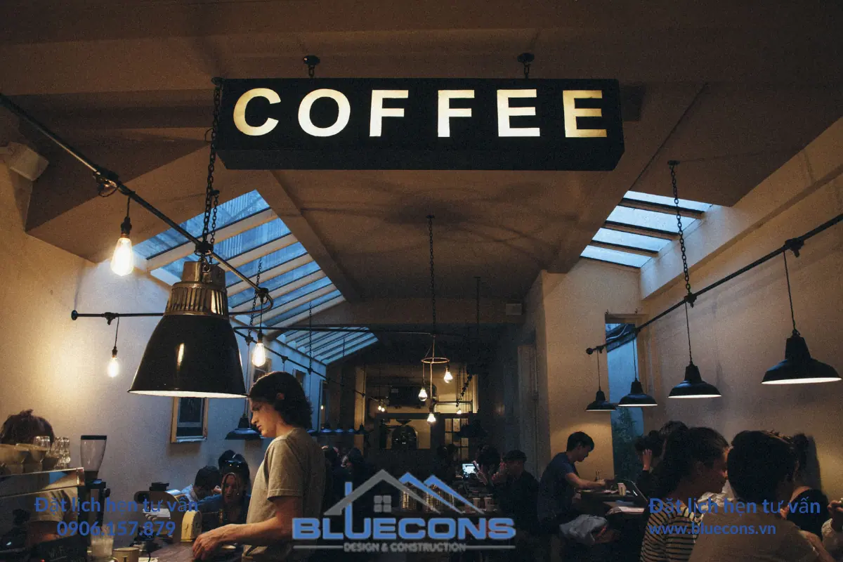 Thiết Kế Nội Thất Quán Cà Phê Tại Bluecons: Yếu Tố Quyết Định Sự Thành Công