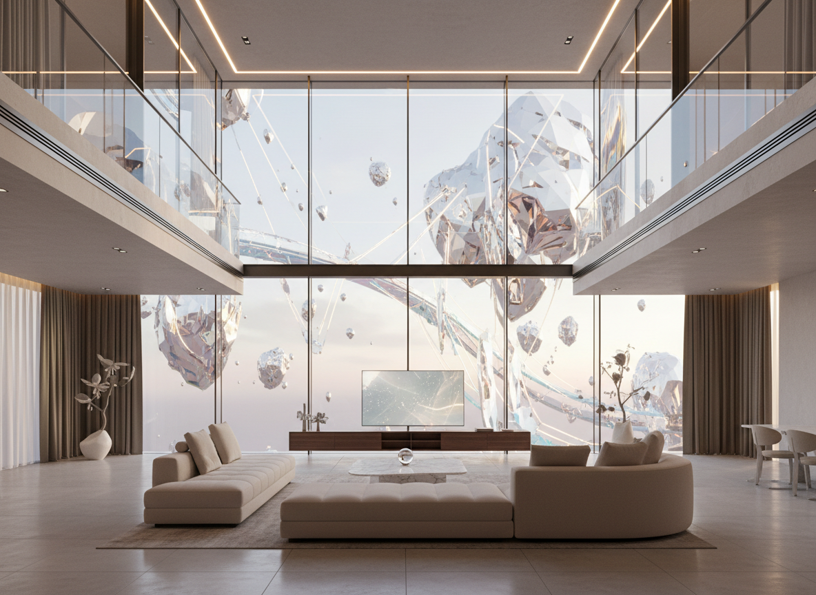 Thiet Ke Phong Khach Nha Pho Hien Dai Khong Gian Mo Sofa Chu L Mau Kem Ban Tra Da