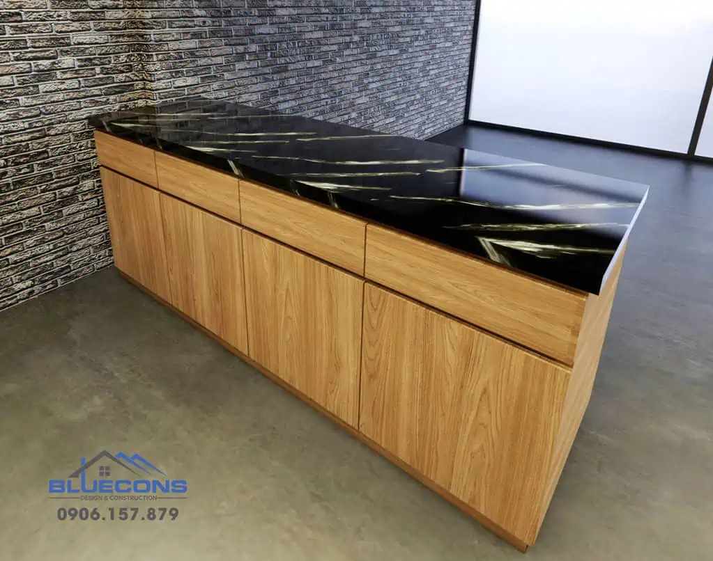 Thiết kế quầy bar cafe đẹp phong cách hiện đại - Đơn vị thiết kế thi công quầy bar chuyên nghiệp