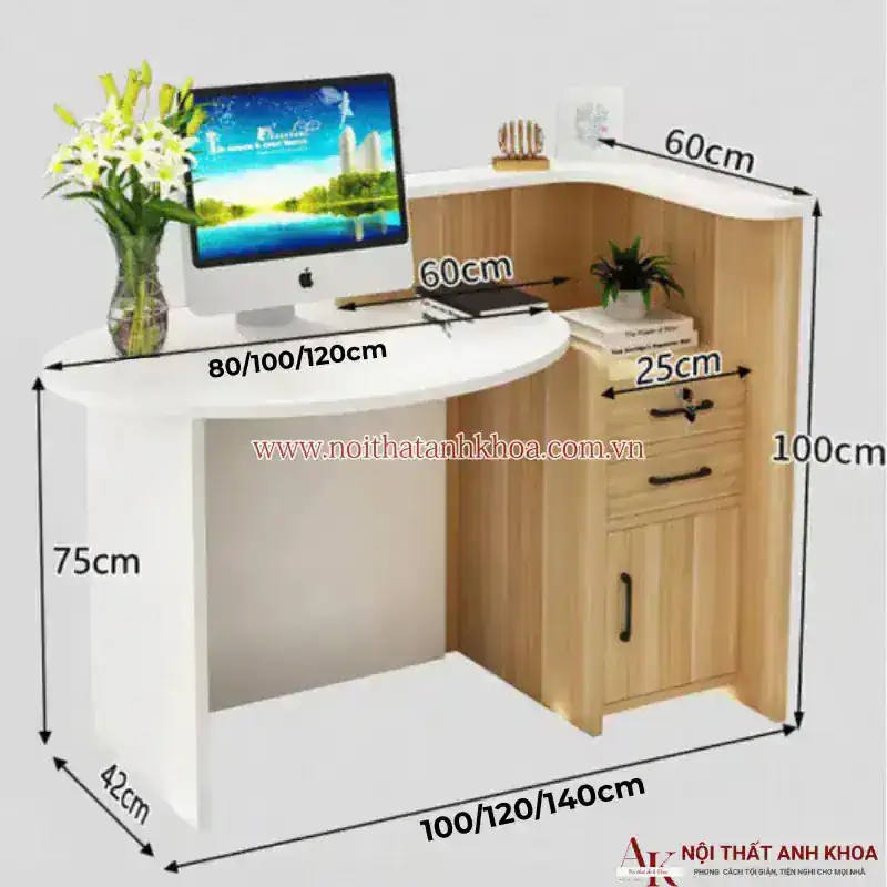Quầy lễ tân mini