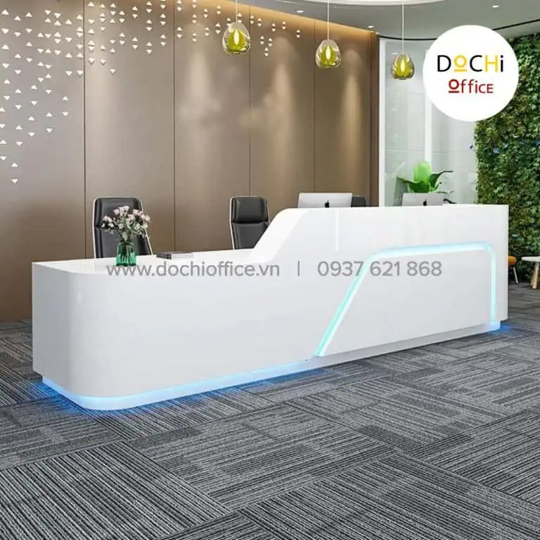 Quầy lễ tân đẹp