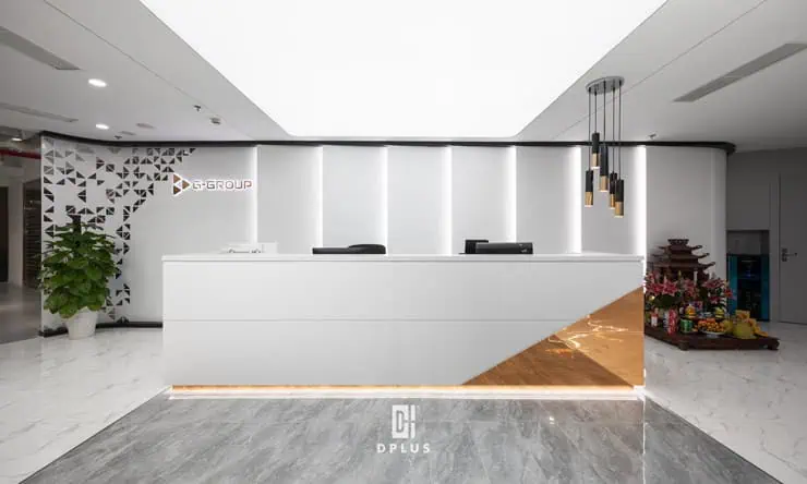Quầy lễ tân G Group