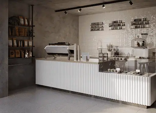 Quầy pha chế hiện đại