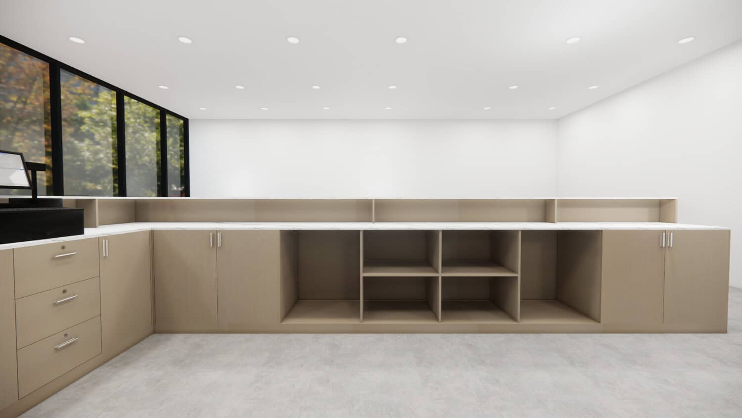 Quầy bar pha chế gỗ công nghiệp mdf chống ẩm và hdf chống nước